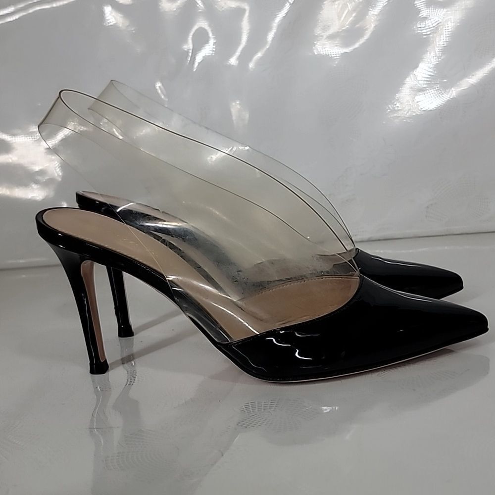 Gianvito Rossi Nicole Slingback Pumps Size 36